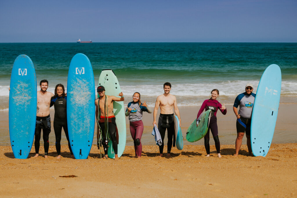 Surf teambuilding